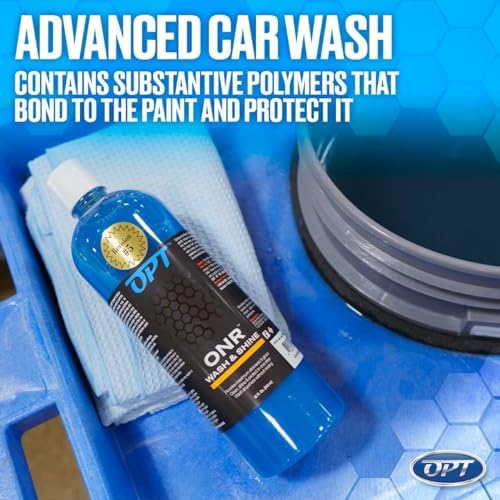 Optimum No Rinse Wash and Shine Version 6 - ONR Rinseless Car Wash Soap for Auto Detailing, Use On Paint, Ceramic Coatings, Glass, Interior (1 Gallon) - Image 2