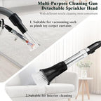GOCCIDA 2IN1 Car Cleaning Gun Detailing Dry Air Blow Gun&Vacunm Gun for Car - Image 4