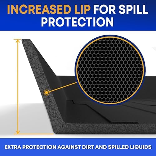 Premium Cargo Liner for VW Touareg 2011-2017 - 100% Protection - Custom Fit Car Trunk Mat - Easy-to-Wash & All-Season Black Cargo Mat - 3D Shaped Laser Measured Trunk Liners for Volkswagen Touareg - Image 5