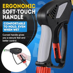 TOOLCY 5000 PSI Pressure Washer Gun Stainless Steel 3/8" Swivel Fitting - Image 4