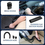 21Pcs Car Cleaning Kit with High Power Handheld Vacuum, Car Wash Mop with Long Handle, Bucket, Detailing Brush Set, Windshield Cleaner, Complete Interior Exterior Washing Supply for Men Women - Image 7