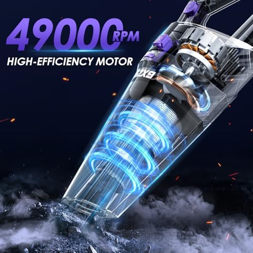 Gxzsk Handheld Vacuum Cordless, 15000PA Hand Vacuum, Car Vacuum Cleaner - Image 7