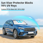 Windshield Sun Shade for Mercedes Benz GLC 300 260 GLK 2016-2026 Sunshade - Image 2