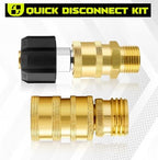 M MINGLE Pressure Washer Adapter Set, Quick Connect & Disconnect Kit - Image 5