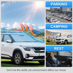 Custom Fit Windshield Sun Shade for Kia Seltos 2021-2026 - Image 6