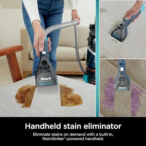 Shark R-EX200 CarpetXpert Deep Cleaner for Carpet, Rugs & Upholstery with StainStriker, Navy - Certified Refurbished - Image 5
