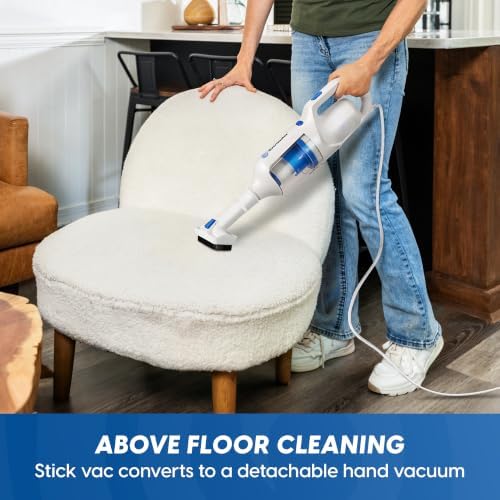 Vacmaster Corded Stick Vacuum Cleaner 2 in 1, Ultra-Lightweight - Image 3