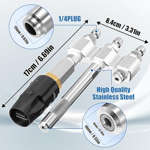 JOEJET 3-in-1 Adjustable M5 Twist Nozzle, Shooter Tip for Pressure Washer - Image 2