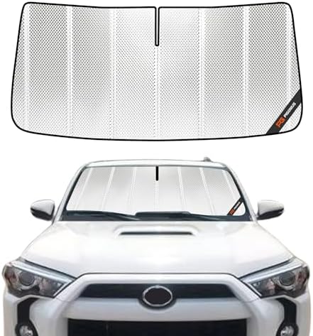 Pigenius Windshield Sun Shade for Toyota 4Runner 2010-2019. Full Coverage Rearview Mirror Shade for Ultimate Protection by Pigenius