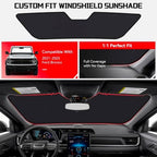 Windshield Sun Shade Custom Fit for Ford Bronco 2021-2026 - Image 2