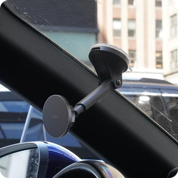 iOttie iTap 3 Magnetic Dash & Windshield Car Mount, Phone Holder with Suction Cup, Includes Magnetic Ring Adapter, Compatible with iPhone 12-17, Samsung Galaxy, Google Pixel, and MagSafe Phones - Image 7