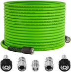 PWACCS Pressure Washer Hose 50 FT x 1/4", Power Washer Hose Kink Resistant by PWACCS