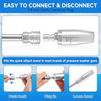 Tool Daily Turbo Nozzle Pressure Washer Stainless Steel, 360° Rotating - Image 6