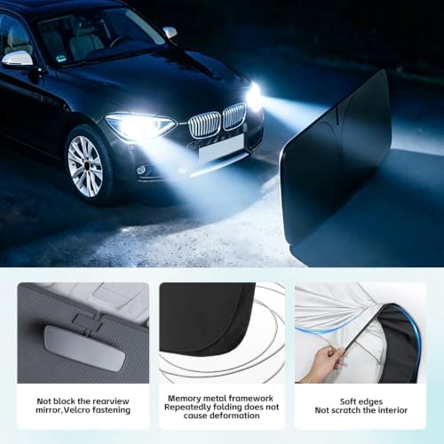 Windshield Sun Shade for BMW 1 Series 2008-2013 Sunshade - Image 5
