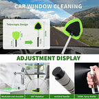 18Pcs Car Detailing Kit, Interior Car Cleaning Kit, Leather & Textile Car Interior Brush, Car Detailing Brush Set with Windshield Cleaning Tool Complete Car Interior Care Kit - Image 4