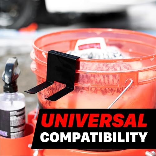 Maxshine Universal Foam Cannon Bucket Mount – Durable Holder for Hanging Foam Cannons – Professional Car Detailing Accessory for Garage Storage & Mobile Detailing Supplies Setup - Image 5