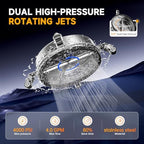 TOR 14" Pressure Washer Surface Cleaner 4000 PSI Stainless Steel, 4 Wheels - Image 2