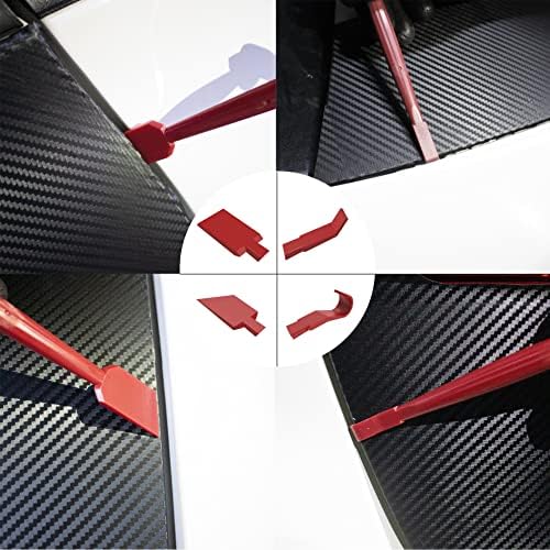 Spanno Vinyl Wrap Tool Kit for Cars, Window Tint Tools Includes Squeegees - Image 4
