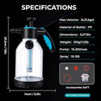 70oz Foam Sprayer, Hand Pump Foaming Sprayer - Image 2