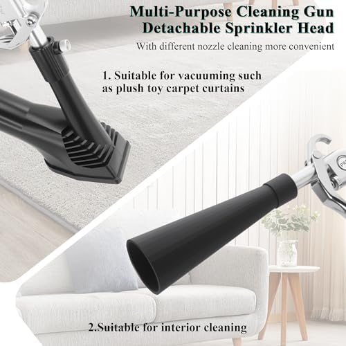 GOCCIDA 2IN1 Car Interior Detailing Air Cleaning Gun & Vacunm Gun - Image 6