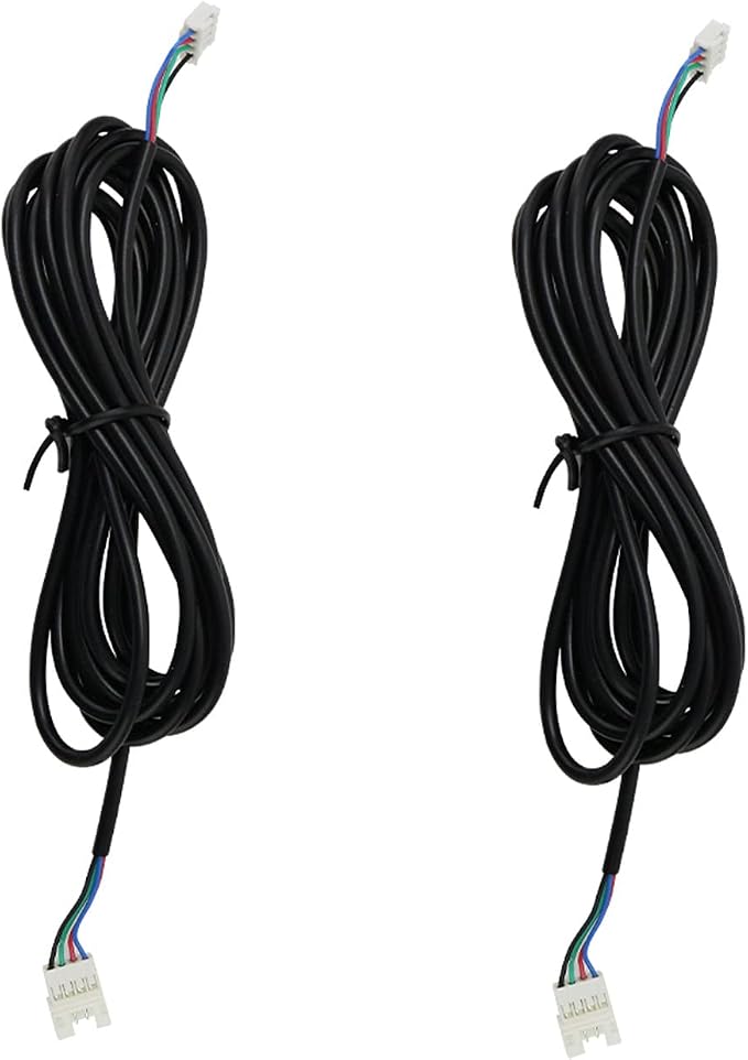 Dreamcolor Acrylic Interior Car Light Automotive Ambient Light Kits with APP Control 16 Million Color Fiber Optic Car LED Strip Light (2 PCS Extension Cords) by WEBUPAR