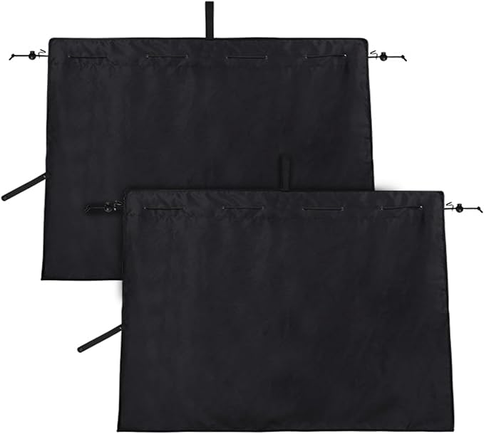 XCBYT Car Window Shade for Side Window, Sun Protection, 2 Pack | Blocks the sun to provide complete privacy. Ideal for car camping, breastfeeding, or taking naps during lunch breaks - Image 8