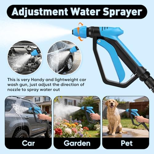 MYPIN Upgraded Car Wash Foam Gun, Foam Cannon, NEW Handle for Car Cleaning - Image 2