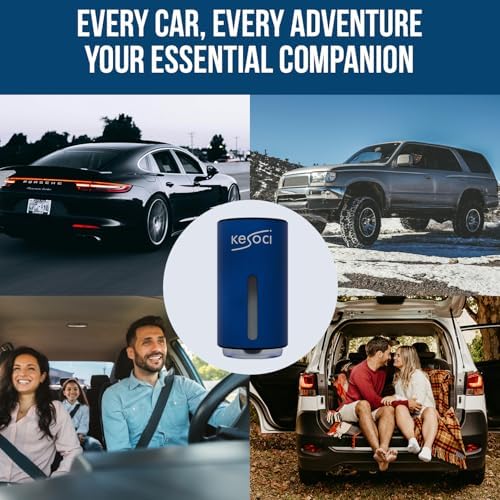 Smart Car Air Freshener: Revolutionary Smart Car Diffuser Vent Clip with 3 Exclusive 10 ml Fragrances (Blue (Fresh Essence Collection)) - Image 4