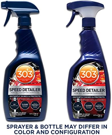 303 Automotive Speed Detailer - Instantly Shines & Protects, Perfect for in Between Washes, Provides Superior UV Protection, Helps to Repel Dust & Dirt, 32oz (30246CSR) Packaging May Vary - Image 3