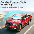 Windshield Sun Shade for Honda Ridgeline 2017-2026 Sunshade - Image 2