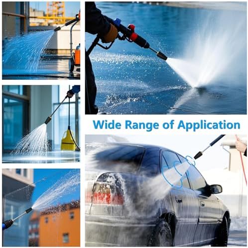 Turbo Pressure Washer Nozzle 4500 PSI, 1/4 Inch Quick Connect, 360° Rotating Jet, Universal Heavy Duty Power Washer Tip for Deep Cleaning & Tough Grime | 4.0 GPM, 4.0 Orifice - Image 3