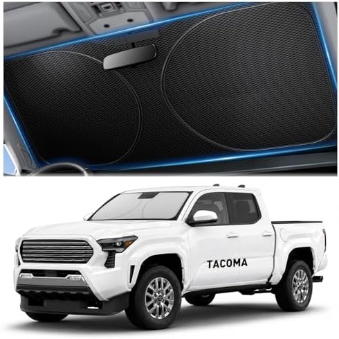 Zanch Windshield Sun Shade for Toyota Tacoma 2000-2026 by Zanch