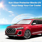 Custom fit Audi Q7 Windshield Sunshade for 2016-2026 Audi Q7 SUV Shades - Image 5
