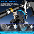 Car Cleaning Gun,High-Pressure Air Blow Gun,Air Cleaning Gun,Air Blow Gun with 2 Set Nozzles &1L Liquid Bottle,Works with Air Compressor,Pro Auto Detailing Tool for Deep Cleaning Interiors & Exteriors - Image 3