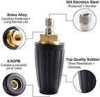 AURORA CAR Pressure Washer Tips Turbo Nozzle Pressure Washer 4000 PSI Max - Image 5