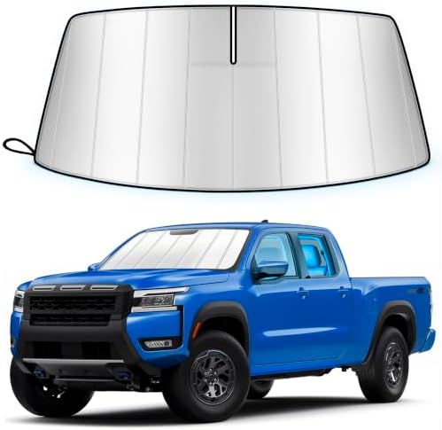 Windshield Sun Shade for Ni-ssan Frontier 2022-2026 Custom Fit by Unknown