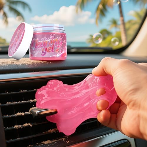 ASFSKY Car Cleaning Gel Cleaning Putty Universal Cleaning Gel Watermelon by ASFSKY