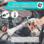 GOCCIDA Tornado Car Cleaning Gun Powerful Dry Car Detailing Air Gun Blower - Image 4