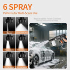 Cordless Pressure Washer 2x4.0Ah Batteries, Portable Power Washer - Image 4