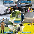 Car Wash Foam Gun, with Microfiber Wash Mitt, Extra Nozzle - Image 6