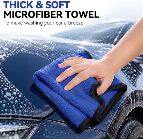 Ordenado 62" Car Wash Brush with Long Handle, 6Pcs Car Wash Kit Exterior - Image 7