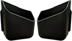 YoRise 2PCS Car Seat Side Pocket Organizer, A-Pillar Sunglass Holder, Stick-On Small Item Automotive Storage Box, Car Seat Gap Filler Organizer for Card, Cigarette, Phone, Registration (Black) by Unknown