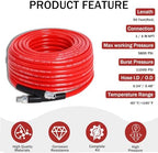 50FT Sewer Jetter Kit for Pressure Washer 5800PSI Drain Cleaner - Image 4