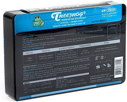 Treefrog Xtreme Fresh Air Freshener Black Squash Scent 2 Packs - Image 3