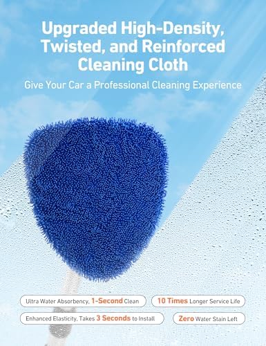 AstroAI 5pcs Windshield Cleaner Tool & Car Window Cleaning Kit - Image 5