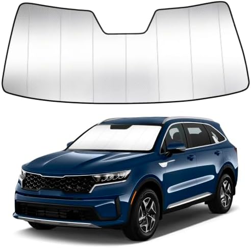 Windshield Sun Shade Custom Fit for Kia Sorento 2021-2026 by LungsiMotor