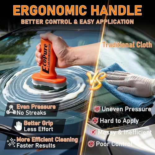 Glass & Lotion Cleaner，Car Windshield Oil Film Remover - Image 4