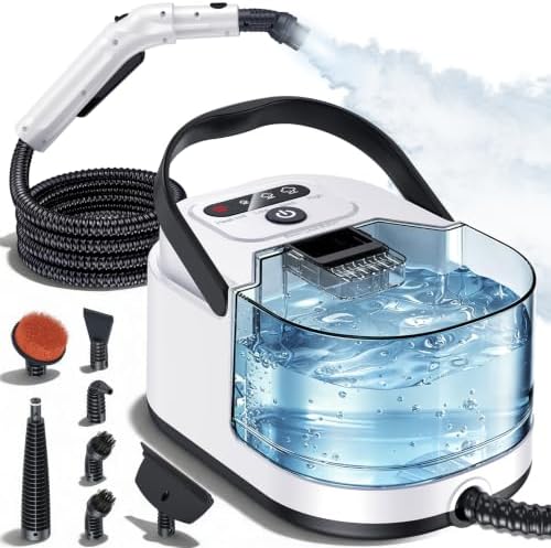 Steam Cleaner, 15s Fast Heat-Up Handheld Steam Cleaner for Home & Car by LABIGO