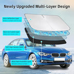 Windshield Sun Shade for BMW 3 Series 2006-2018 Sunshade - Image 3