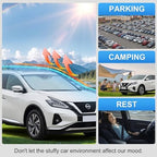 Custom Fit Windshield Sun Shade for Nissan Murano 2025-2026 - Image 6